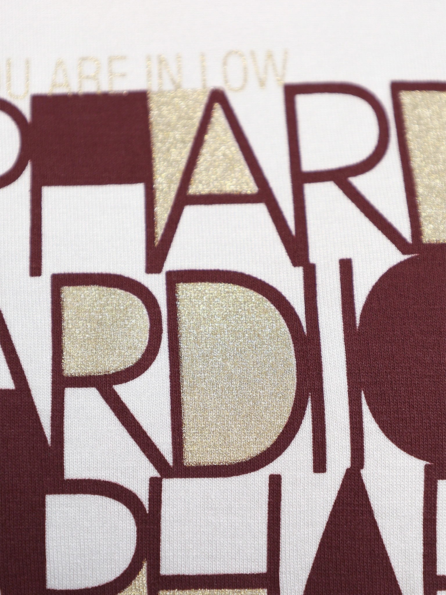 Футболка прямого кроя с принтом